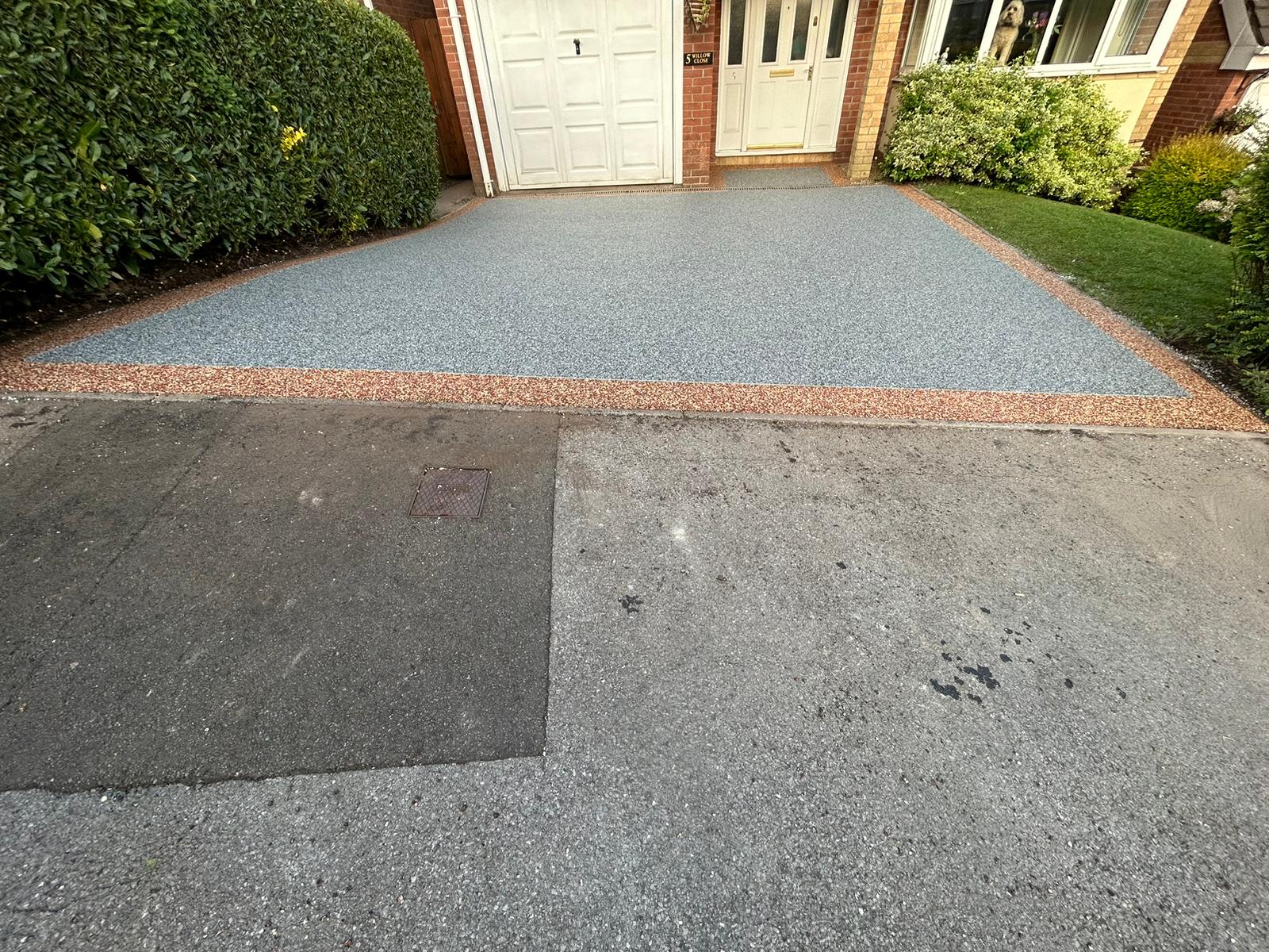 resin driveway completed by Ground Force driveways in Caerphilly south wales