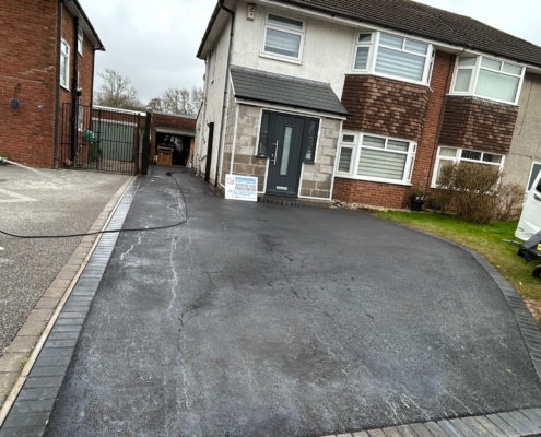 tarmac driveway completed in Bridgend